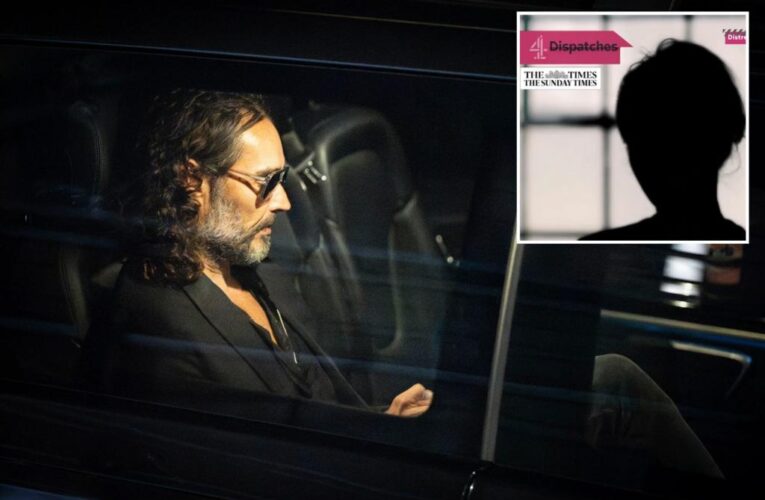 Russell Brand accuser says BBC car brought her to actor’s home as teen