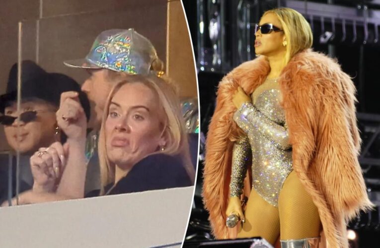Adele scoffs at Beyonce’s concert dress code: ‘I ain’t wearing silver’
