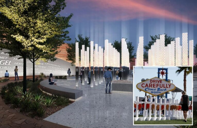 Las Vegas Massacre victims and survivors memorial design approved