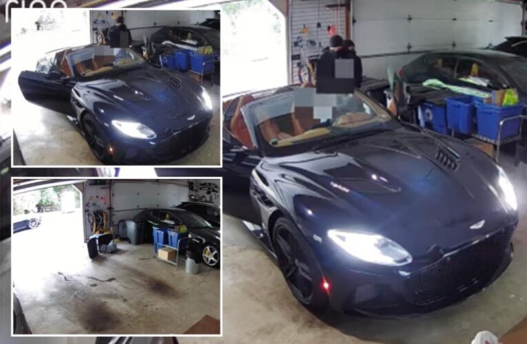 Masked thieves steal Aston Martin from Connecticut man’s garage