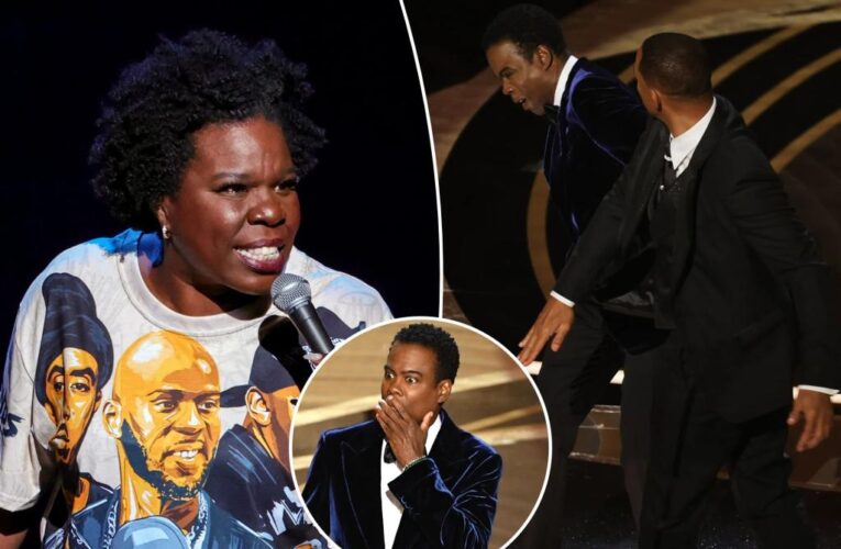 Leslie Jones claims Chris Rock went to counseling with daughters after Will Smith slap