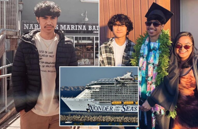 Sigmund Ropich ID’d as teen who went overboard Wonder of the Seas