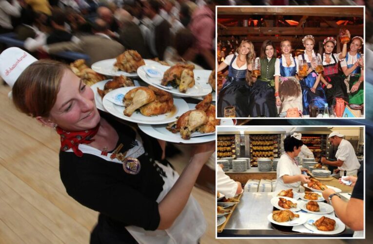 Oktoberfest pricey chicken divides beer-drinking revelers