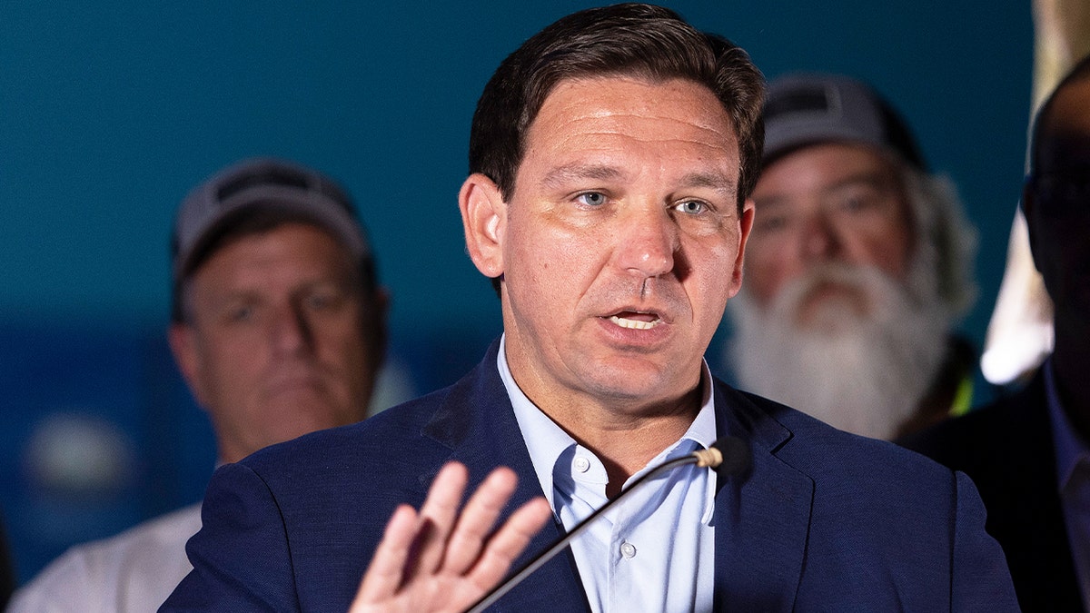 Florida Gov. Ron DeSantis speaks