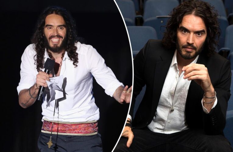 Russell Brand accused of exposing his penis to woman, laughing about it on radio show