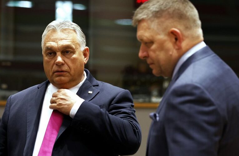 Orbán opposes the EU’s €50-billion support plan for Ukraine, while Fico raises corruption concerns