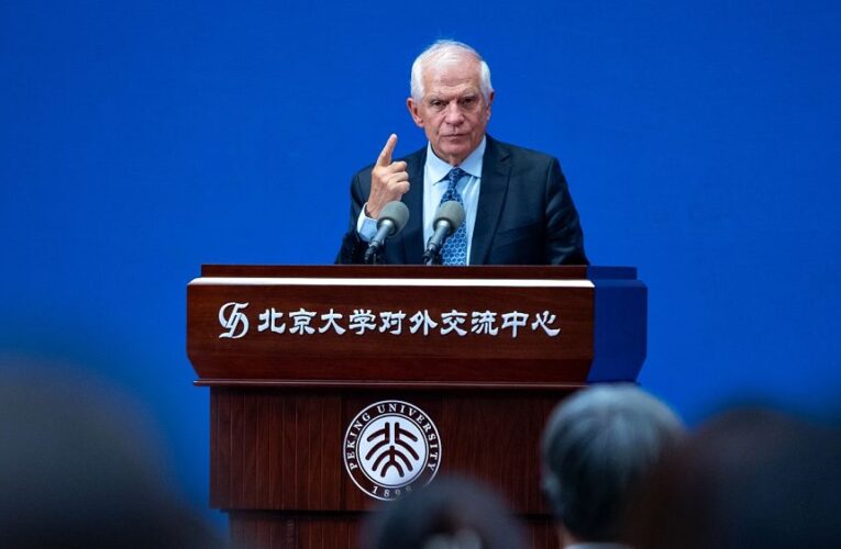 Multilateralism ‘cannot be based on cherry-picking,’ Josep Borrell tells China