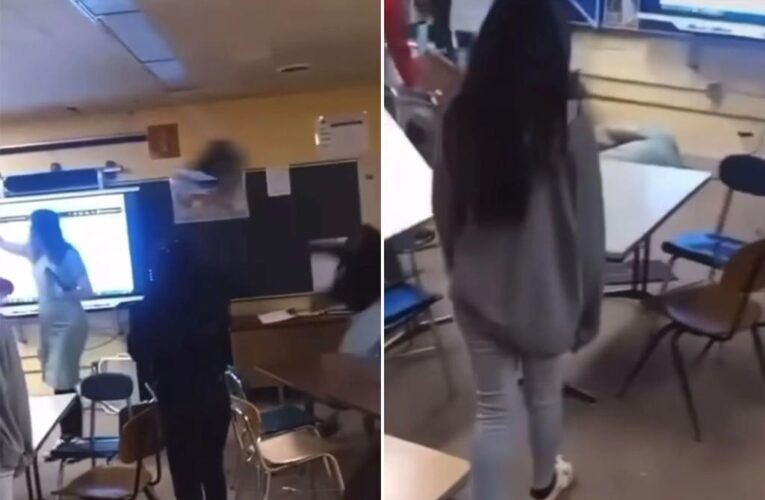 Michigan teen accused of throwing chair at teacher’s head arrested, faces assault charges