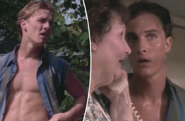 Matthew McConaughey played a shirtless murder victim in ‘Unsolved Mysteries’