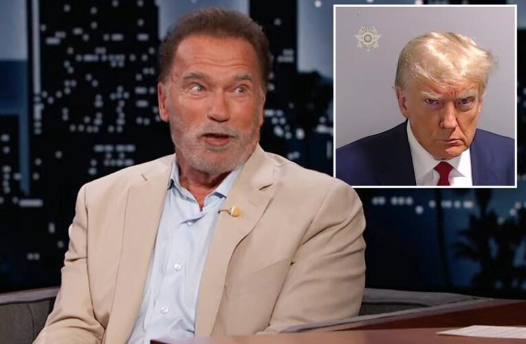 Arnold Schwarzenegger on Trump’s 215lbs booking weight: ‘More like 315lbs’