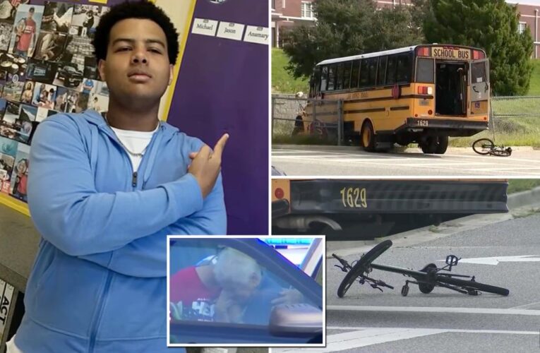 High school senior on bike killed by school bus driver
