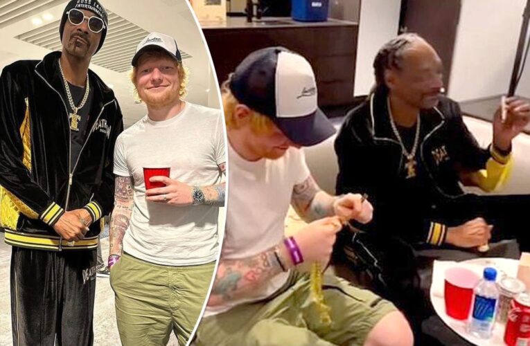 Ed Sheeran got so high with Snoop Dogg he couldn’t see straight