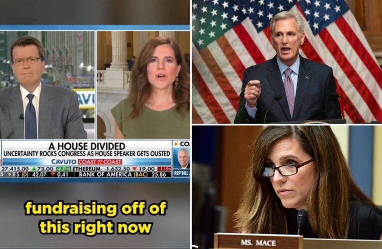 Nancy Mace appears to flout House rules by fundraising off McCarthy’s ouster at Capitol