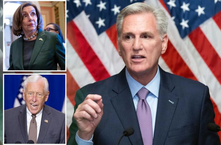 Ousted McCarthy behind House office eviction notices given to Pelosi and Hoyer: Report