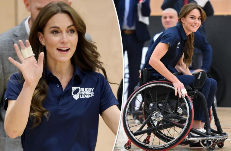 Kate Middleton is ‘worried’ about bandaged finger at wheelchair rugby