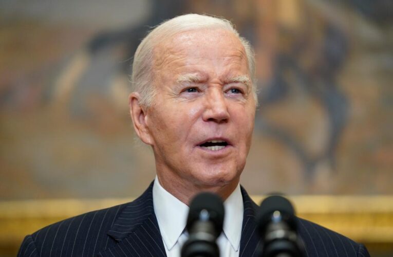Biden blames press for grim economy news, claims ‘surplus,’ confuses debt with deficit