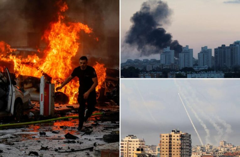 Israel says Palestinian militants are infiltrating from Gaza, residents told to remain indoors
