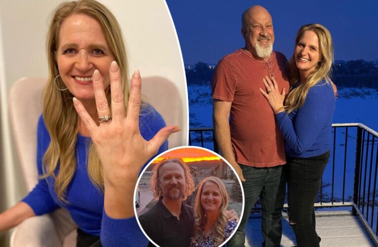 ‘Sister Wives’ star Christine Brown marries David Woolley