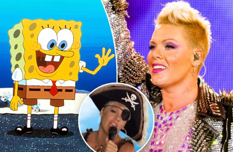 Pink’s ‘SpongeBob SquarePants’ scurvy song was ‘real mistake’