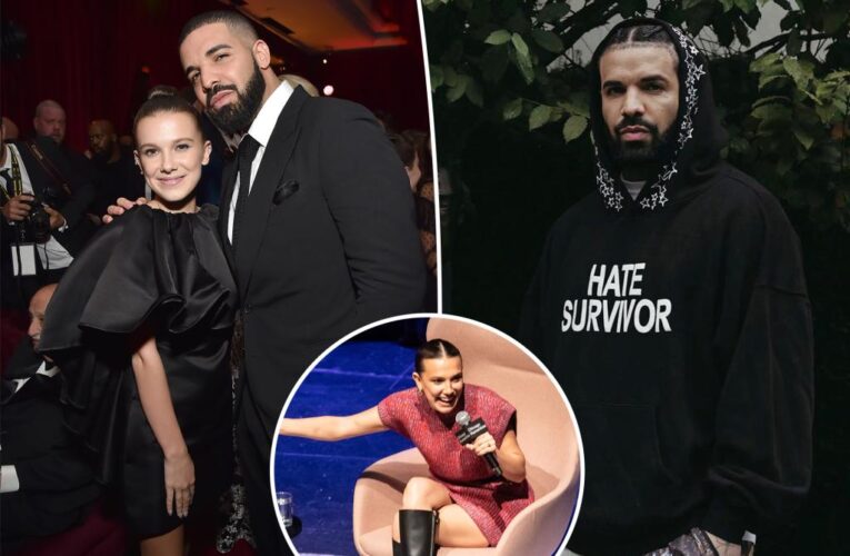 Drake, 36, slams critics questioning Millie Bobby Brown, 19, friendship
