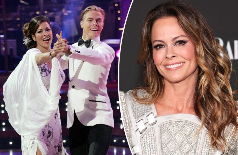Brooke Burke reveals she was tempted to have an ‘affair’ with Derek Hough during winning ‘DWTS’ season
