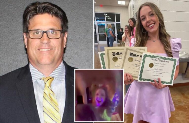Principal Jason St Pierre who removed high schooler from student government over twerking video requests leave