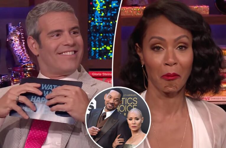 Jada Pinkett squirms about Will Smith on TV 1 year into separation