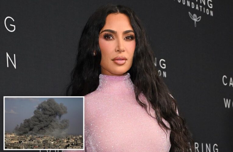 Kim Kardashian demands ‘compassion’ for Israel-Palestine war’s ‘innocent victims’
