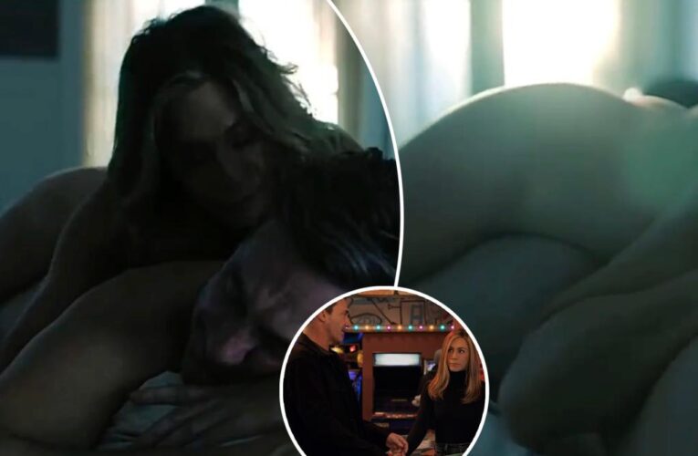 Jennifer Aniston, Jon Hamm ‘let go’ in ‘Morning Show’ sex scene