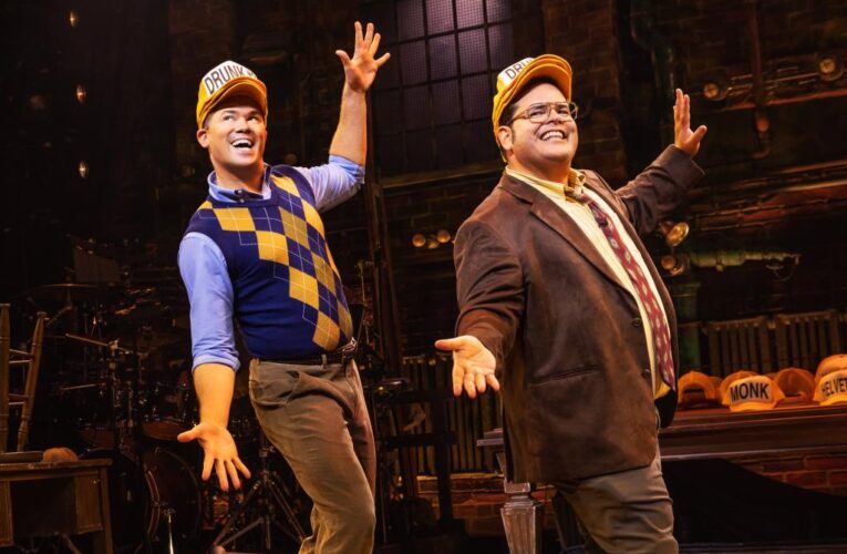 Gad and Rannells have almost too much fun