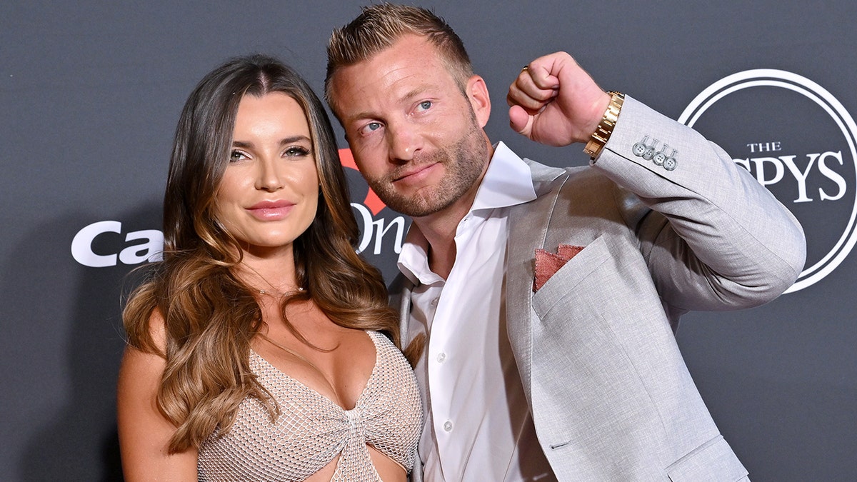 Veronika Khomyn and Sean McVay