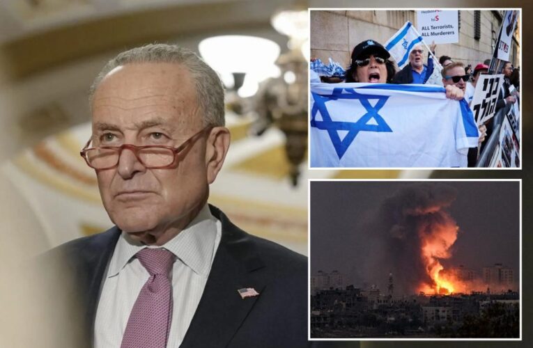 Schumer denounces US anti-Israel protests and calls for ceasefire