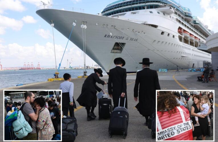 Americans stranded in Israel evacuated by cruise ship