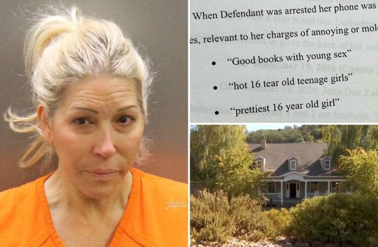 California mom who threw sick sex parties for teen son searched online for ‘hot 16 (year) old teenage girls:’ court docs