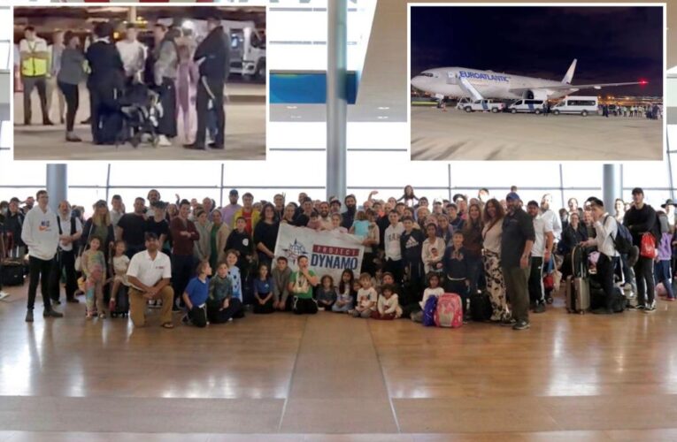 First Florida rescue flight from Israel brings back almost 300