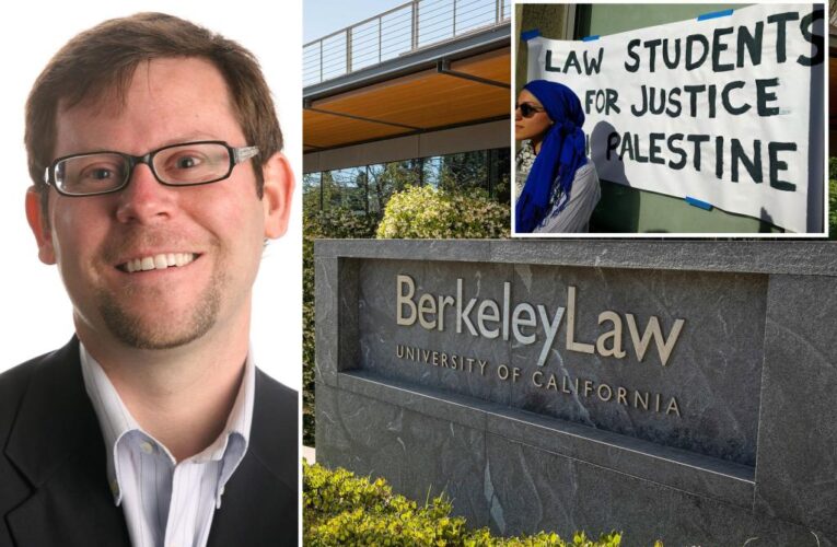 UC Berkeley law professor urges firms to not hire his ‘antisemitic’ students