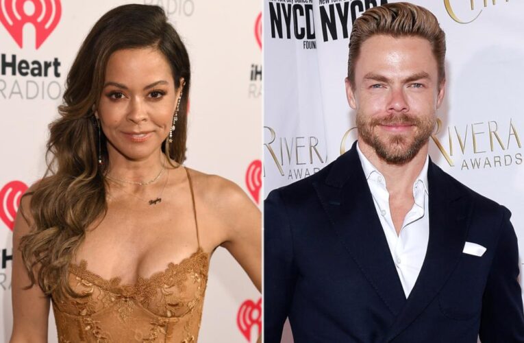 Brooke Burke walks back Derek Hough ‘DWTS’ affair remarks