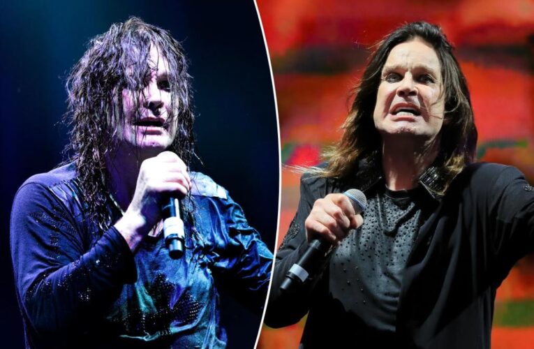 Ozzy Osbourne peed himself on stage: ‘I was wet anyway’