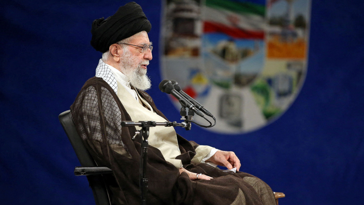 Ayatollah Ali Khamenei speaks in Tehran