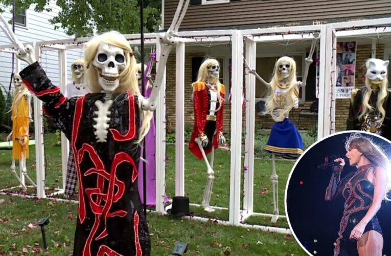 Taylor Swift-inspired Halloween decor goes viral