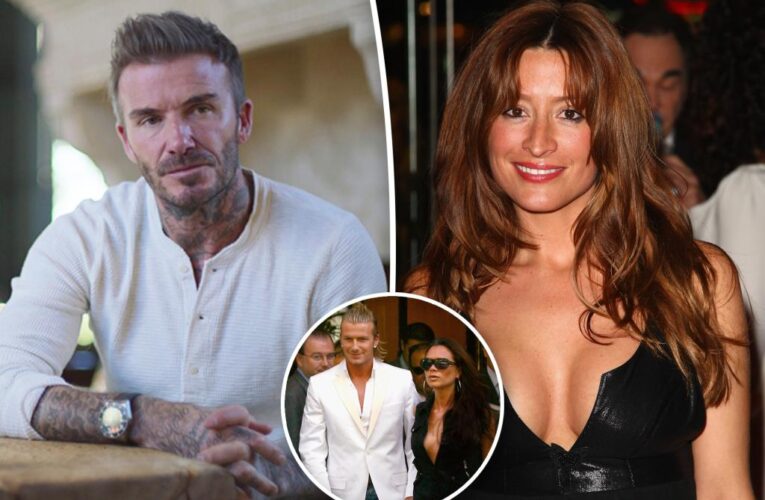 David Beckham’s alleged mistress says she’s ‘staying strong’ in photo after calling him a ‘victim’