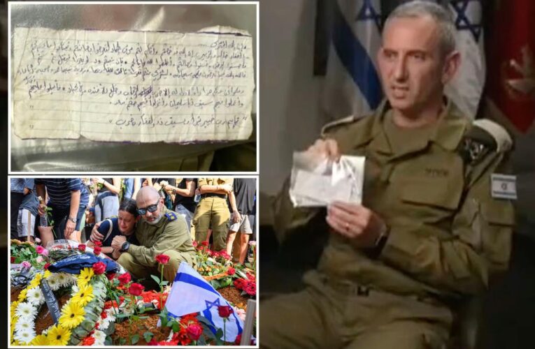 Note found on body of Hamas terrorist calls for beheadings, removal of hearts