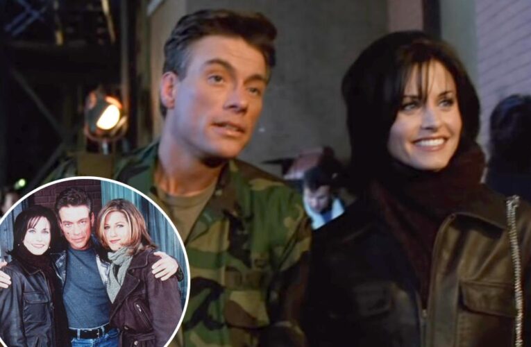 Jean-Claude Van Damme ‘ashamed’ of ‘Friends’ episode with Jen Aniston, Courteney Cox