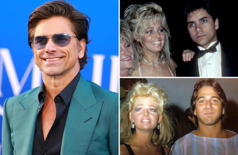 John Stamos reacts after Teri Copley insists she didn’t cheat with Tony Danza