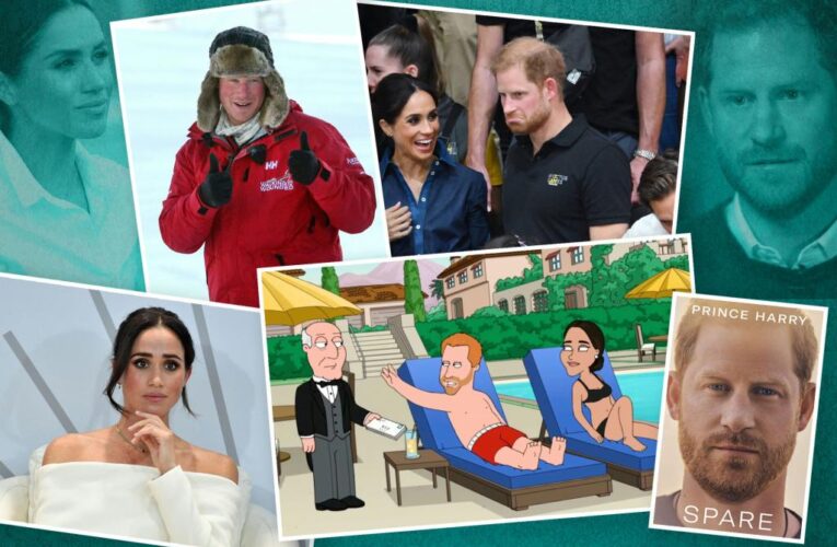 Every time Prince Harry and Meghan have been mocked on TV 