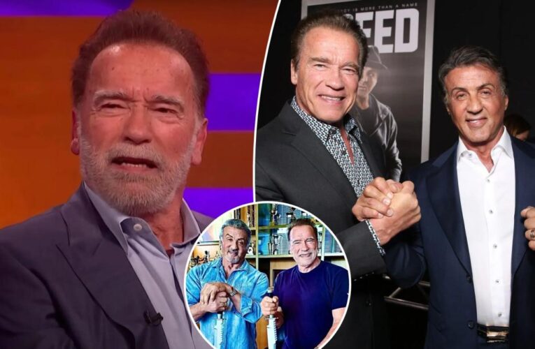 Arnold Schwarzenegger says rivalry with Sylvester Stallone got ‘out of control’