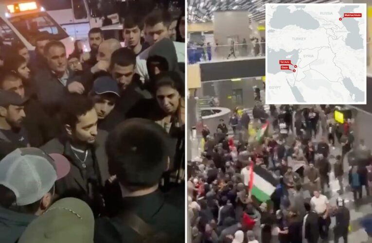 Pro-Palestinian mobs force flight from Israel to Russia to be diverted — and target next airport where it landed, too