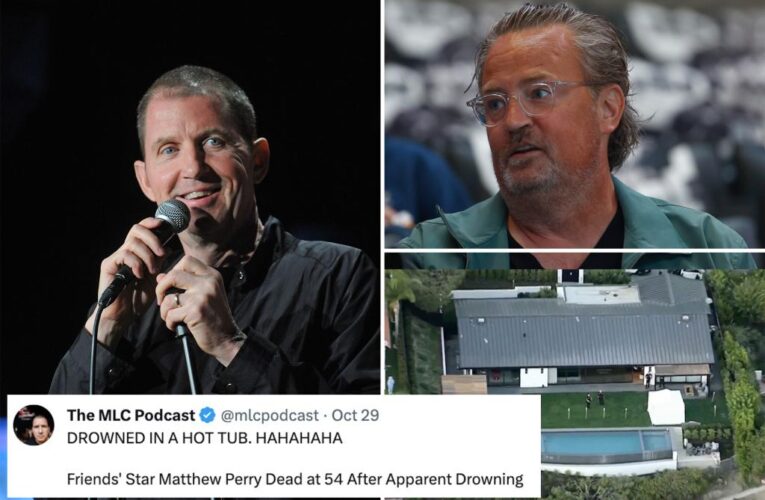 Outrage as Kevin Brennan mocks Matthew Perry’s death