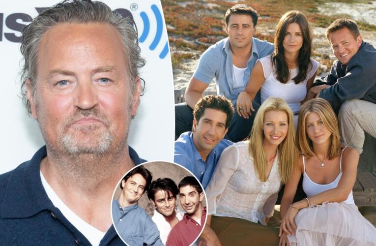 ‘Friends’ cast react to co-star Matthew Perry’s death