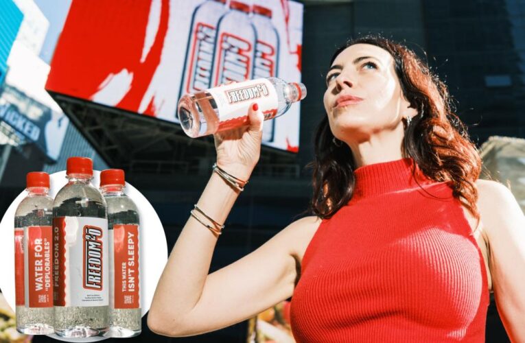 Water brand aims to tap anti-woke market